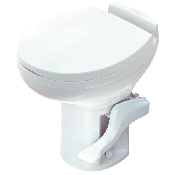 Thetford Thetford 42173 Aqua-Magic Residence RV Toilet with Water Saver - High Profile, White 42173